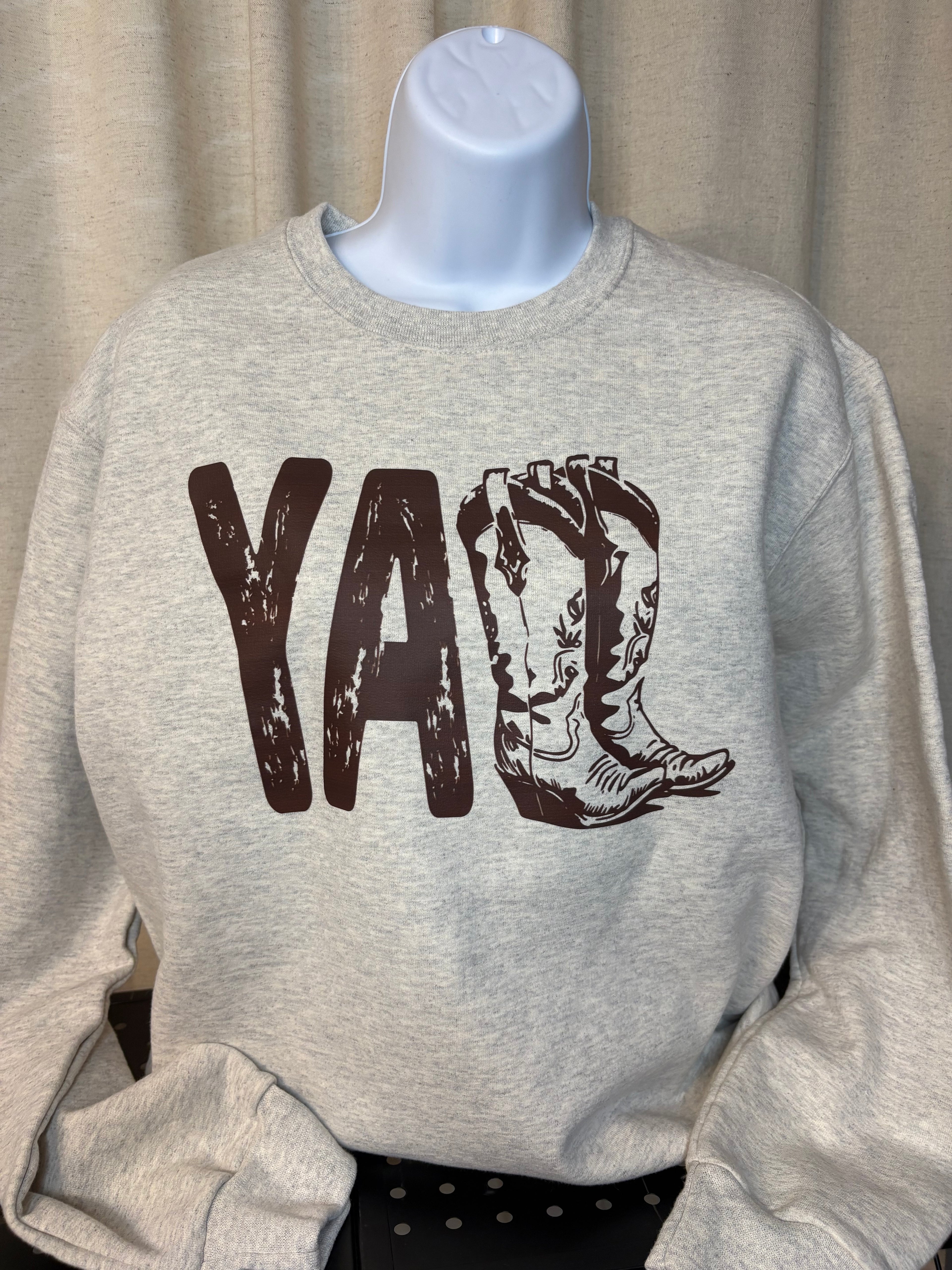 Y'all Boots Sweatshirt