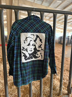 Upcycled Dolly Flannel