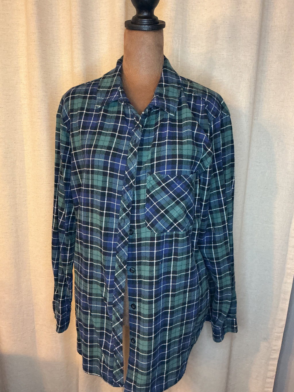 Upcycled Dolly Flannel