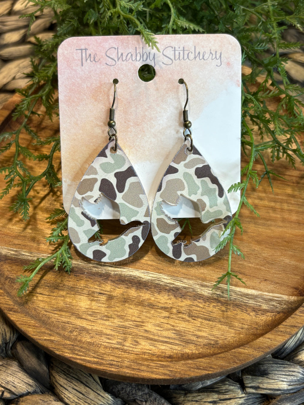 Camo Duck Teardrops