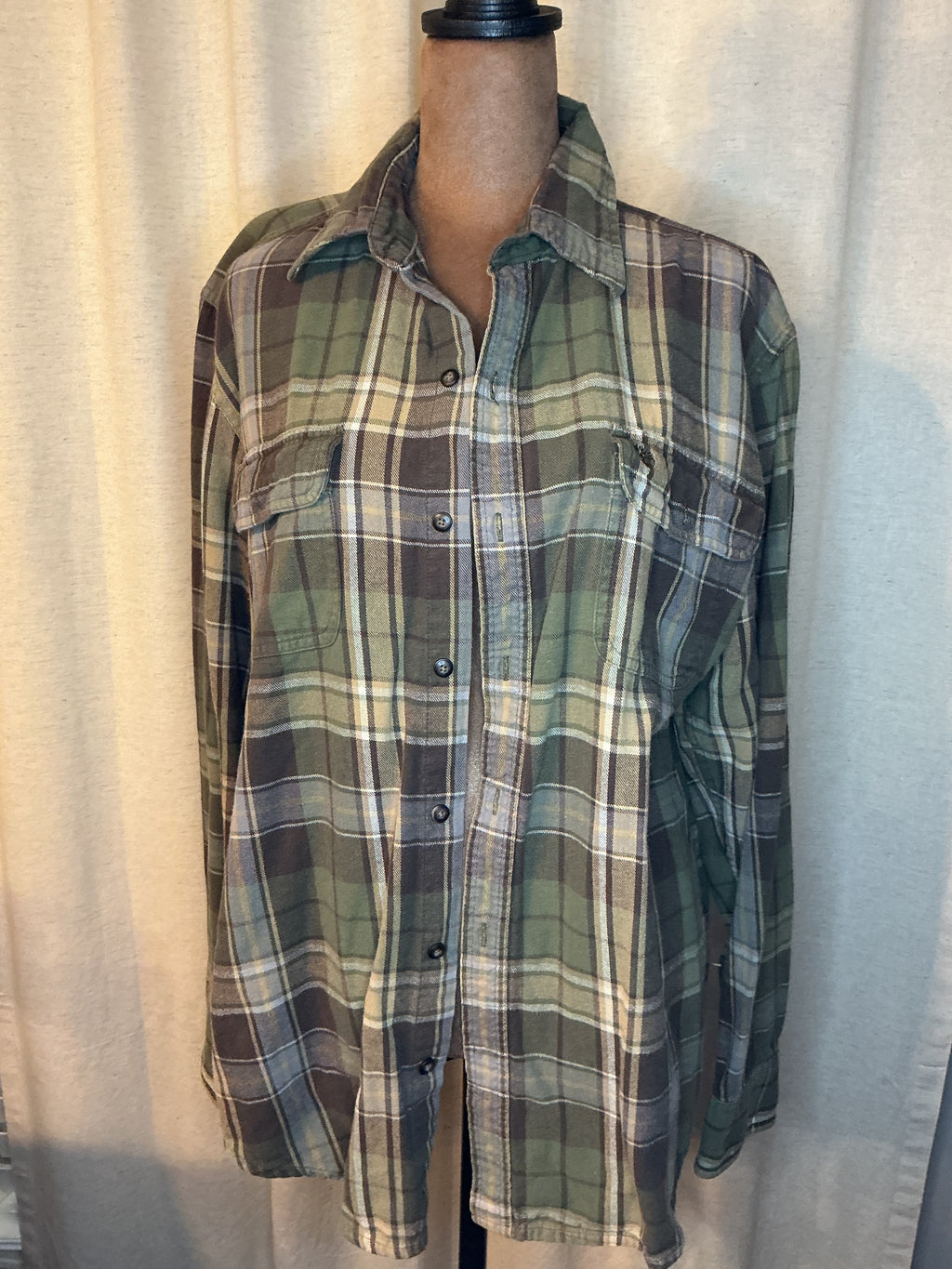 Upcycled Cow Flannel