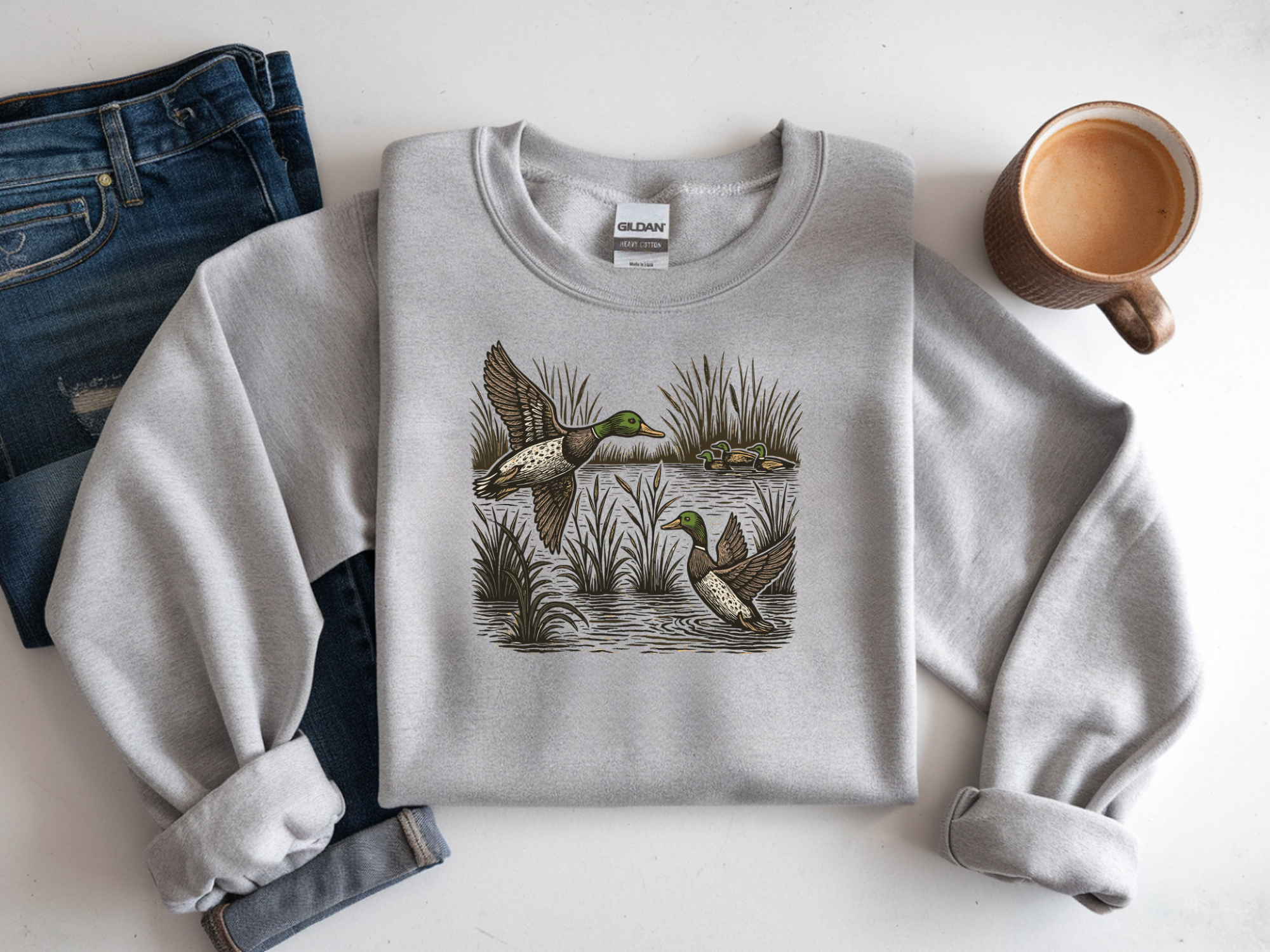 Vintage Duck Sweatshirt