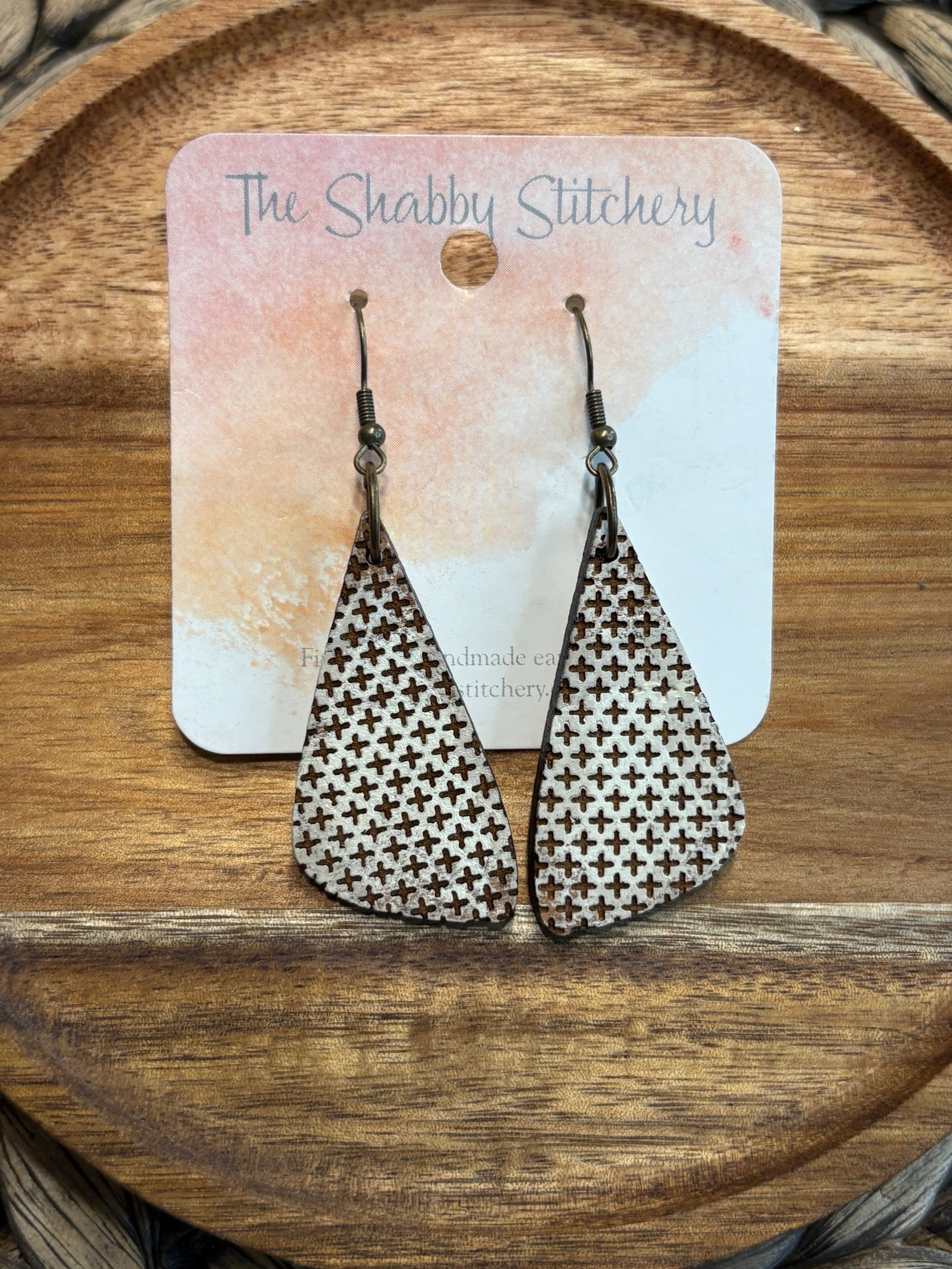 Tapered Teardrop Earrings