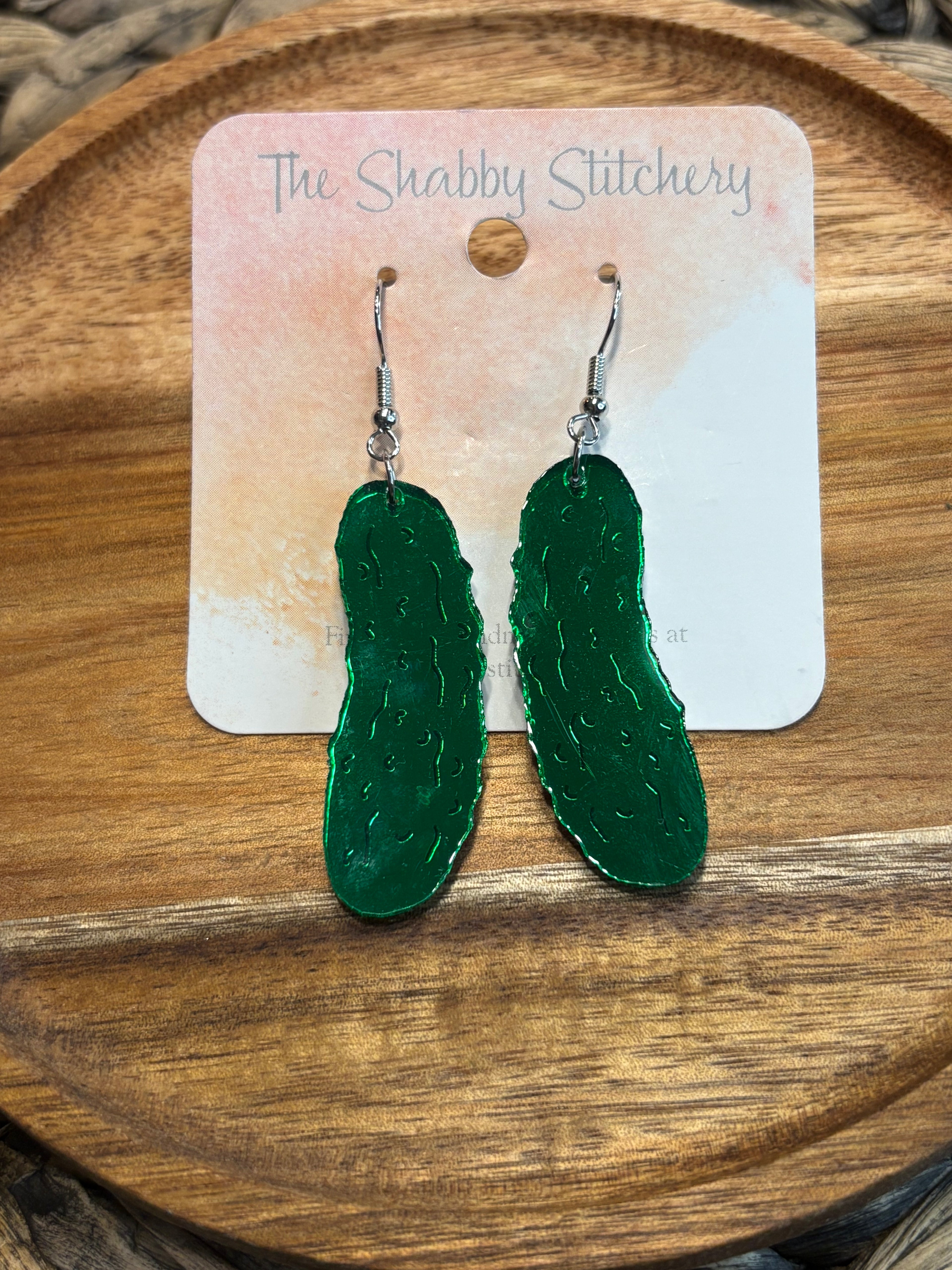 Pickle Earrings