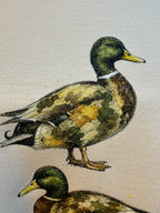 Camo Sleeve Duck Sweatshirt