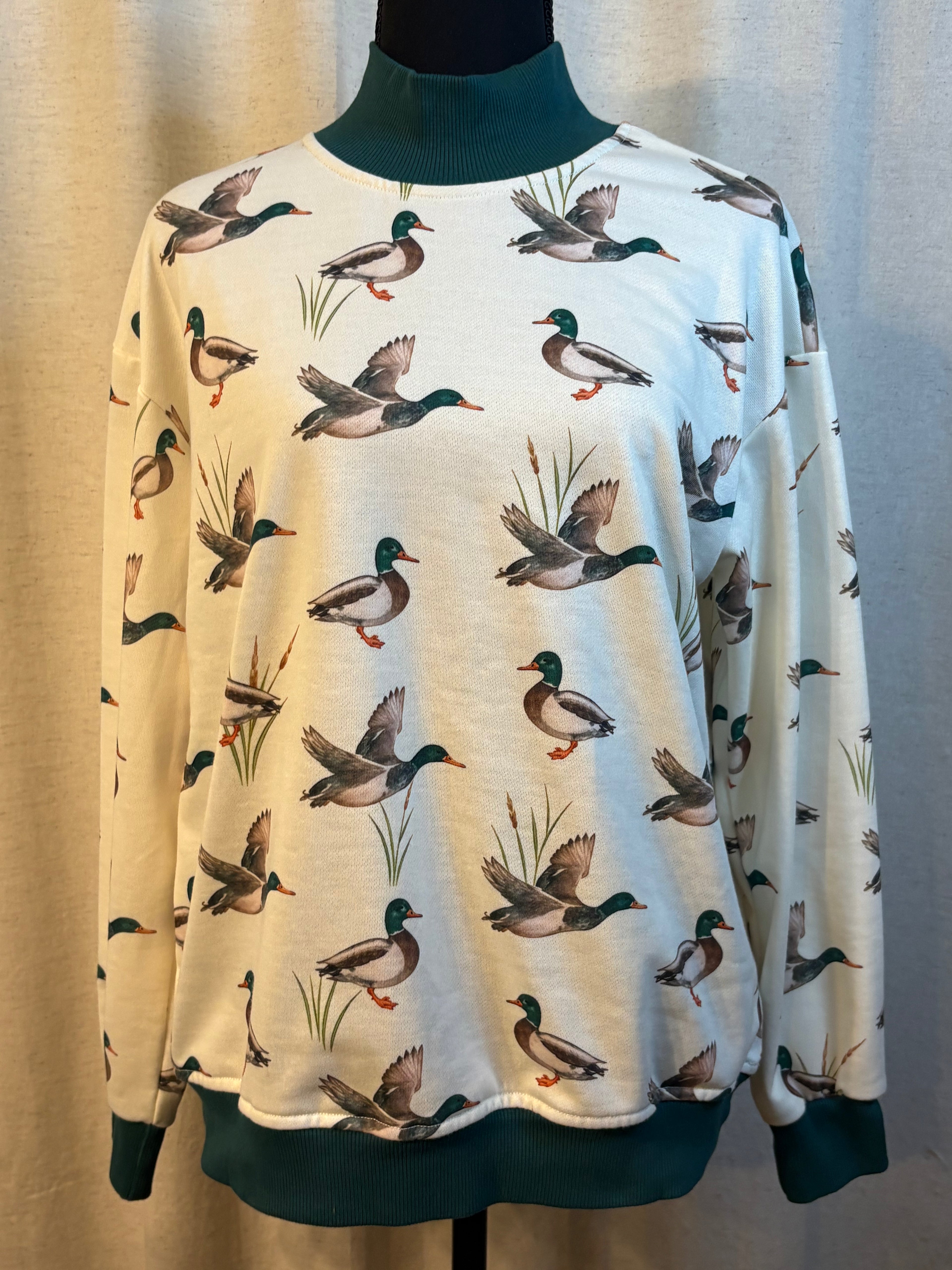 Mallard Mock Neck