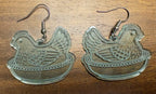 Hen on Nest Earrings