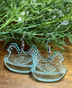 Hen on Nest Earrings