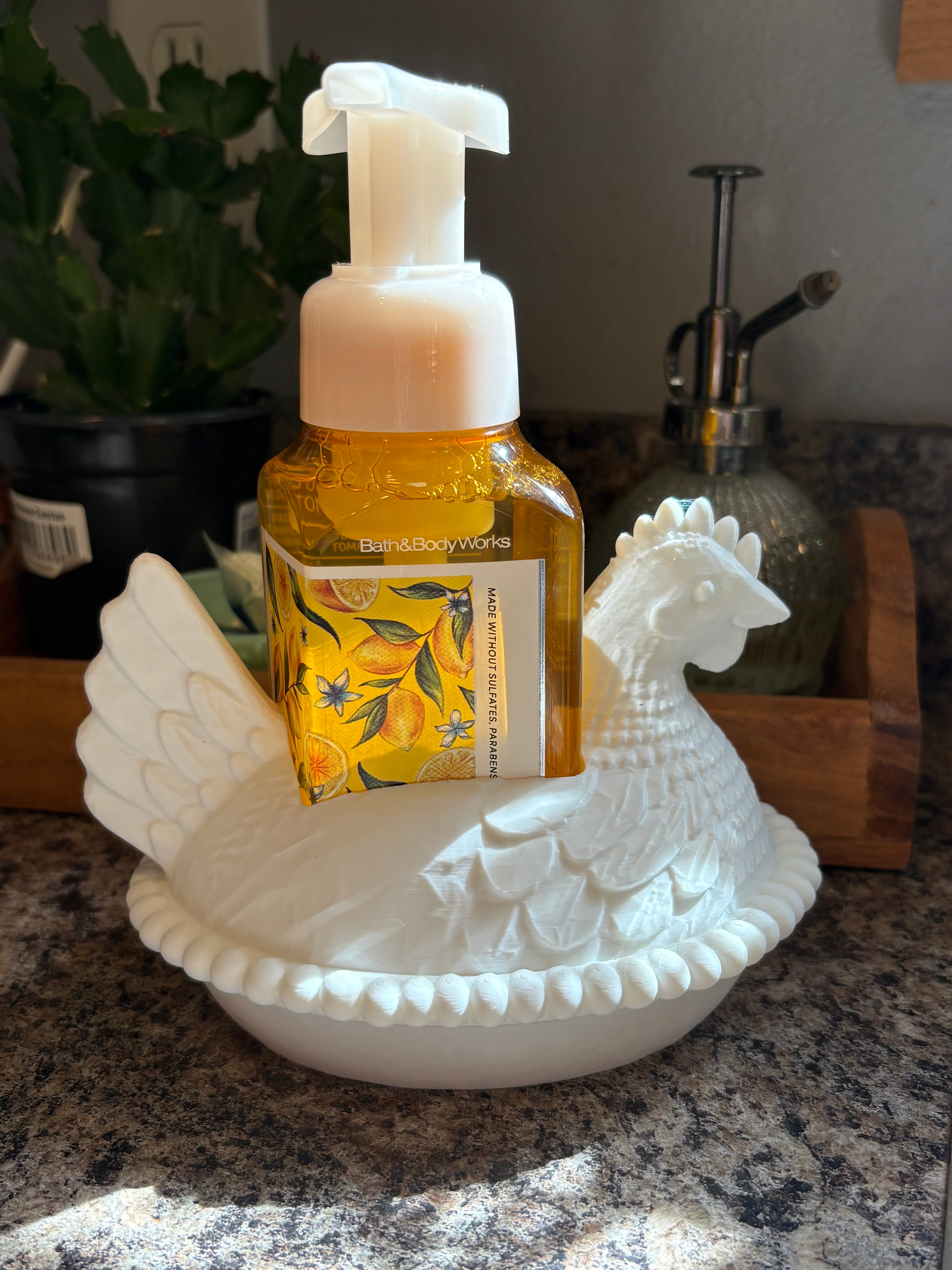 Hen on Nest Soap Holder