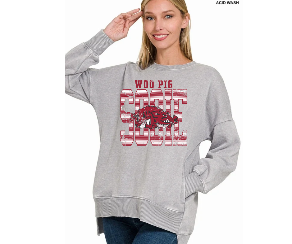 Woo Pig Sooie Pocket Sweatshirt