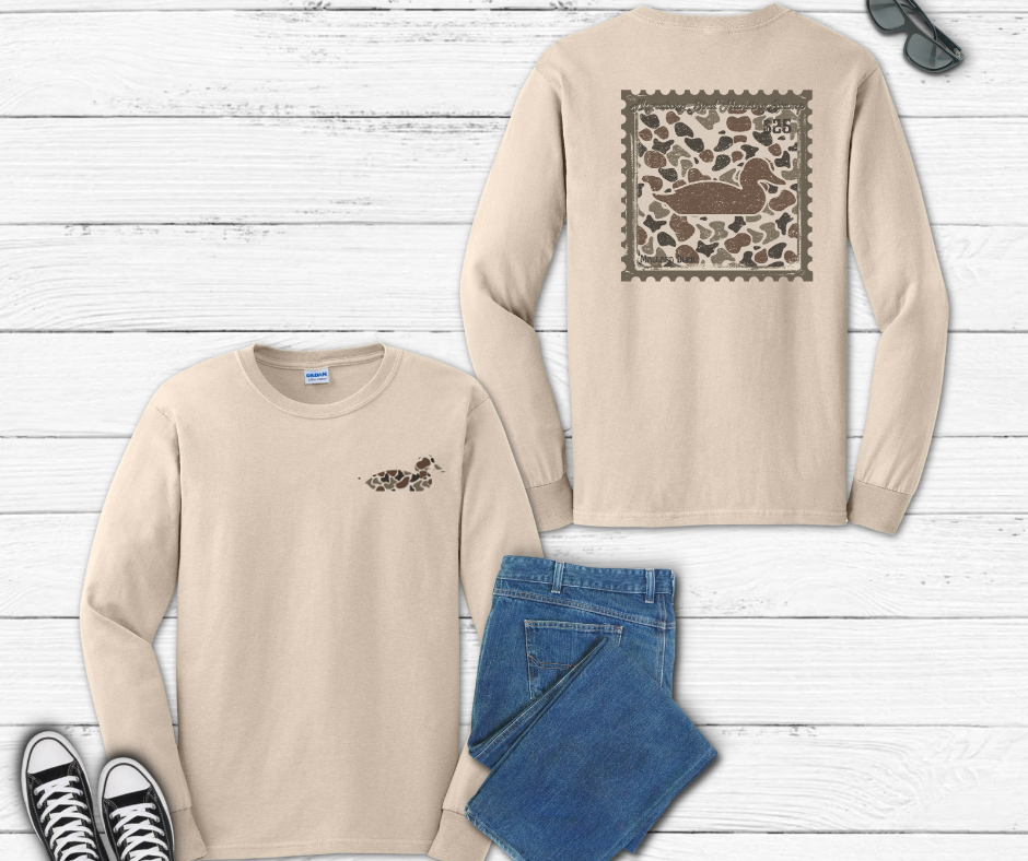 Long Sleeve Duck Stamp Tshirt